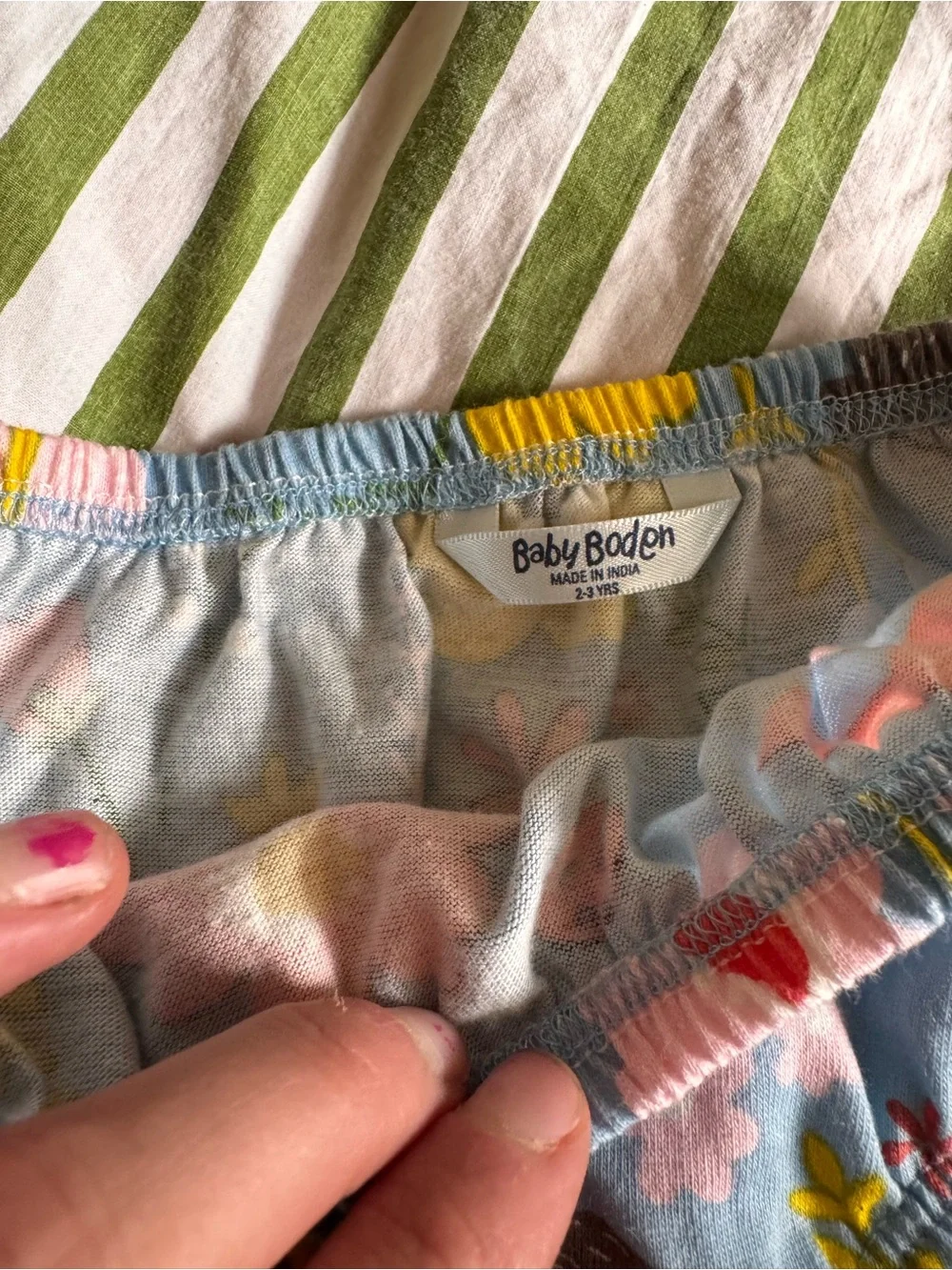 Mini Boden bloomers (or diaper cover) a whimsical all-over  wild garden flowers